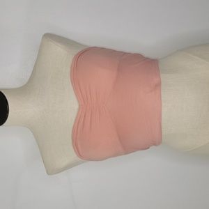 Forever 21 Blush Bandeau Tube Top SZ M